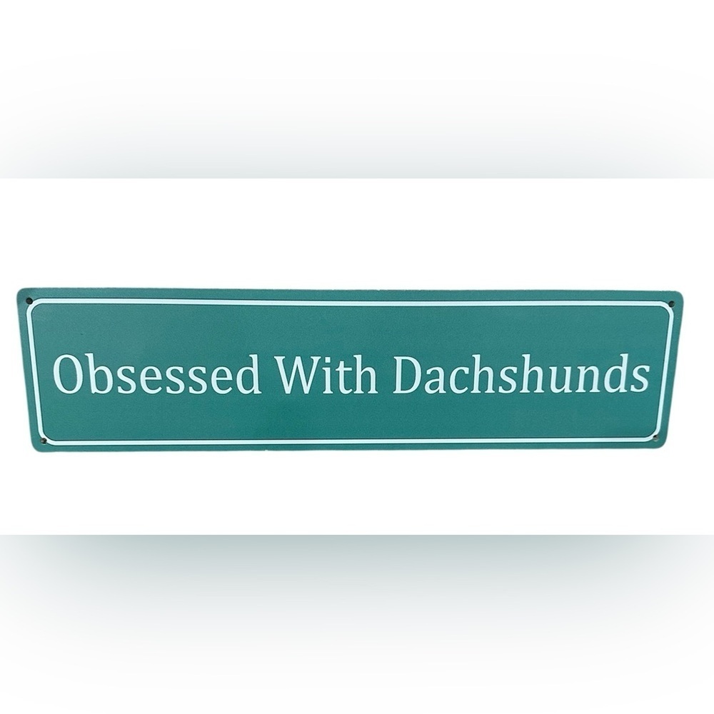 NEW Metal Dachshund Signs - Picture 6 of 8